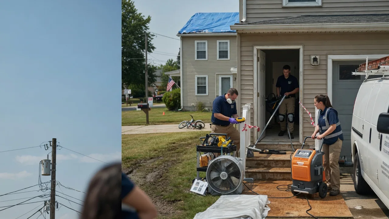 Water Damage Repair in Lewisburg, OH near me